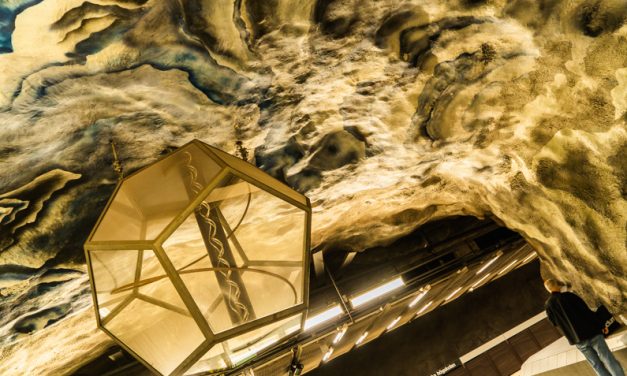 【ストックホルム地下鉄アート】Tekniska Högskolan