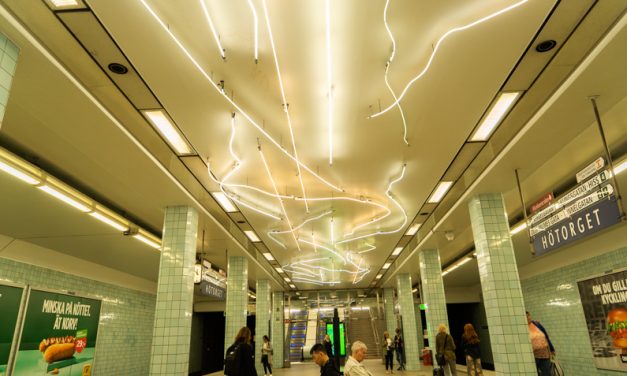 【ストックホルム地下鉄アート】Hötorget