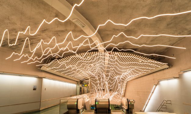 【ストックホルム地下鉄アート】Odenplan