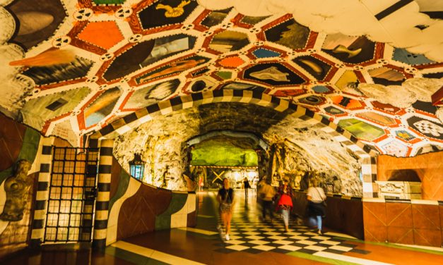 【ストックホルム地下鉄アート】Kungsträdgården