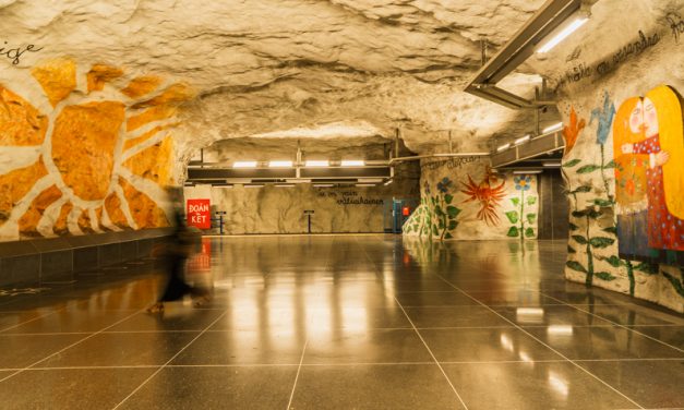 【ストックホルム地下鉄アート】Tensta