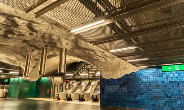 【ストックホルム地下鉄アート】Universitetet