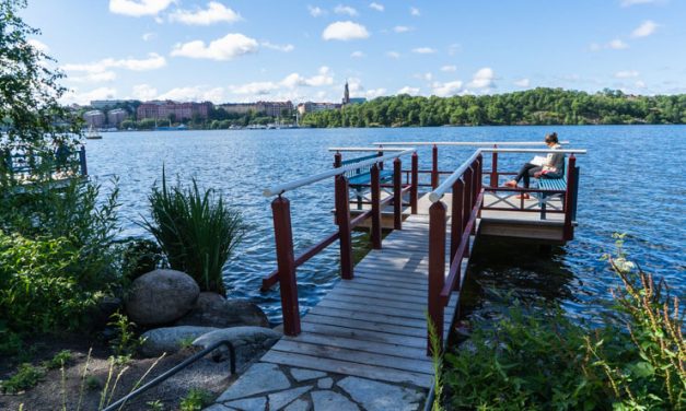 【脱混雑】ストックホルムで絶対歩くべき海沿い散歩道 Norr Mälarstrand